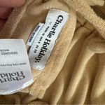 Charlie Holiday  Cream Ruched Tie Front Tank Photo 4