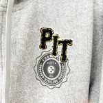 Pittsburgh Steelers Gray Hoodie Jacket Med NWOT Photo 1