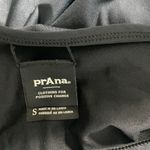 prAna  Small Long Sleeve Black Cropped Tee Shirt Photo 4