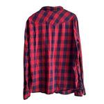 Denim & Supply Ralph Lauren ✨ Red Blue Plaid Snap Front Sz Large Shirt✨ Photo 7
