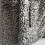 Thread & Supply Gray Brandon Sherpa Zip up Hoodie Jacket White Size L Photo 6