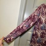 32 Degrees Heat 32 Degrees Cool Purple Print Sun Protection UPF 50+ Long Sleeve Top size S Photo 4
