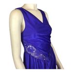Vintage Undercover Wear Purple Lacy Maxi Nightgown Slip Dress size medium Photo 5