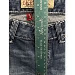 BKE  Denim Sabrina Med‎ Bootcut Jeans Pockets Embroidered Size 26x31.5 Low Rise Photo 2