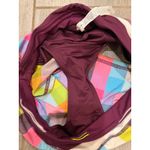 Lululemon  Run Speed Short Womens 4 Sea Check Multi Plum Athletic Running Bottom Photo 5