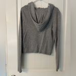 Brandy Melville Gray Hooded Sweater Photo 1