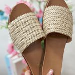 Soda Raffia Strap Band Woven Sandal Photo 0
