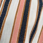 Adelyn Rae Gidget Striped Woven Sleeveless Tie Back Cropped Jumpsuit Size Small Photo 7