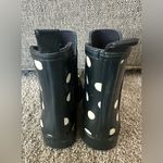 Crown & Ivy Crown Ivy Black and White Polka Dot Boots Photo 1