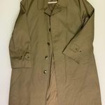 Vintage Trench Coat Tan Size L Photo 1