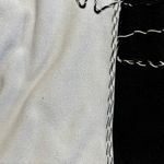 Save The Queen Italy‎ Graphic Floral Top Black White Patchwork Long Sleeve Sz Sm Photo 2