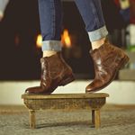 Bed Stu  baylene teak driftwood  boots size 6 Photo 2