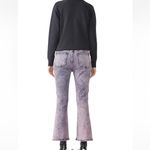 M.I.h Jeans M.i.h. MIH Marty Acid Wash Gradient Crop Flare Jeans Pink Purple Y2K Mermaid 30 Photo 1