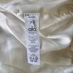 Alo Yoga Foxy Faux Fur Jacket Ivory white With Removable Hoodie Size XS Photo 8