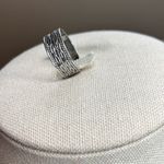 Source Unknown Vintage Silver Open Back Ring Photo 1