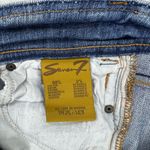 Seven7 Y2K Seven 7 Bermuda Double Button Low Rise Denim Jeans Shorts Stretch Sz 28/8 Photo 2