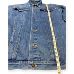 Vintage East West American Beauties Denim Jacket Women’s Small Blue Button Photo 5