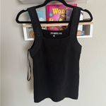 Karl Lagerfeld PARIS Women's Logo-Strap Square-Neck Top small Photo 1