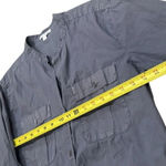 James Perse  Gray Ripstop Button Up Outdoors Camping Hiking Gorpcore Comfort M Photo 7