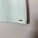 Calvin Klein CALVIN KLEIN White Sleevless Shell Top, Size Medium Photo 2