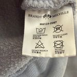 Brandy Melville  Light Blue Zip-Up Hoodie Photo 8