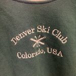 Abercrombie & Fitch Abercrombie Denver Ski Club Soft A&F Cropped Sweatshirt Size Small Photo 4
