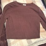 Garage Long Sleeve Crop Top Photo 0