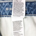 American Eagle  High Rise Festival Cutoff Jean Shorts Painted Design Size 6 Photo 7