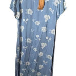 Sacred Threads NWT  size S/M maxi floral dress lined side slits shift dress. Photo 0