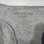 Zadig & Voltaire  Grey‎ T-Shirt -  One Size Photo 7