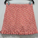 J. McLaughlin  Agnes Skort Small NWT $168 Catalina Ruffle Athletic Blossom Pink Photo 0