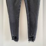 AGOLDE  Faded Black Sophie High-Rise Skinny Crop Distressed Jeans Size 26 Photo 6