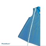 Modcloth  Blue Pineapple Embroidered Collared Sleeveless Blouse Size S Photo 2