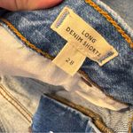 Madewell  High-Rise Long Denim Shorts in Brightwater Wash Photo 3