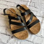 Born concept BORN BOC Concept Black Strappy Espadrille Platform Sandals Cork 11 Minimalist Photo 0