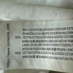 MINKPINK Irwin White Eyelet Mint Green Yellow Floral Mini Dress XS Puff Sleeves Photo 11