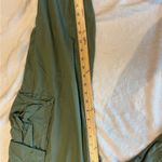 Abercrombie & Fitch Green Wide Leg Pants Relaxed Fit Photo 4