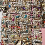 Betsey Johnson  Tweed Crossbody purse Photo 8