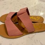 Qupid NWOT - - Pink Double Strap Suede Sandal - Size US 8.5 Photo 0