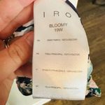 IRO Bloomy Women's Multicolored Floral Mix Printed Wrap Mini Dress Size 36 Photo 5