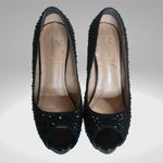 Lauren Lorraine Womens Candy black Pumps Photo 8