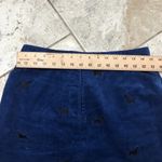 Lilly Pulitzer Vintage Corduroy Embroidered Dogs Fabulous Skirt Size 8 Blue dogs Photo 2