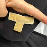 Michael Kors MICHAEL Dark Blue Long Sleeve Solid Dress Small Photo 3