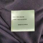 Karen Millen Black V-Neck Jersey Drape Flutter Sleeve Maxi Wrap Dress US 6 Photo 9