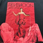 Selena Gomez  Revelacion Graphic Short Sleeve Crewneck Black with Red Unisex Photo 7