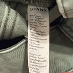 Spanx Twill Cargo Skinny Leg Ankle Pants in Soft Sage Green Size XL Photo 8