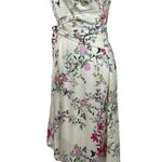 Equipment  Tabitha Simmons Estille Asymmetric Crepe De Chine White Dress 2 Photo 3