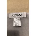 Alfani  Women Medium Gray Sweater Cardigan 3/4 Sleeve Full Zipper Open Front Photo 6