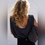 Free People Movement Bubble Trouble Tee Gray Size M Photo 1