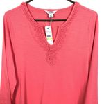Tommy Bahama NEW  Lux Jersey Bell Sleeve Tunic Paradise Pink Women's Size Medium Photo 5